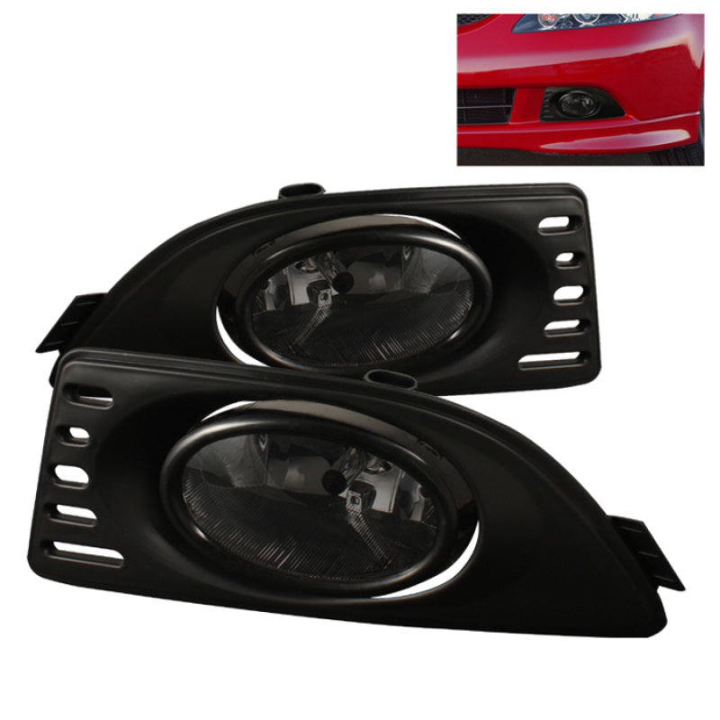 Spyder Acura RSX 05-07 OEM Fog Lights w/Switch Smoke FL-AR06-SM