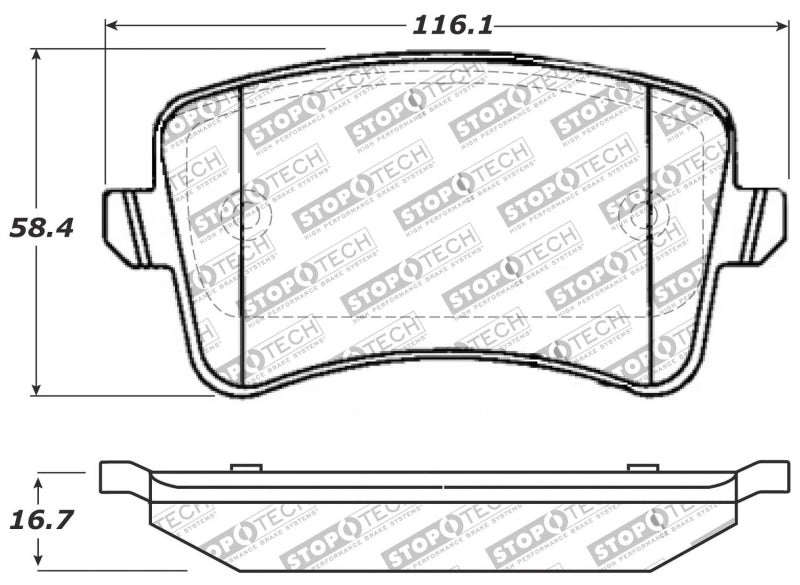 StopTech Performance Brake Pads