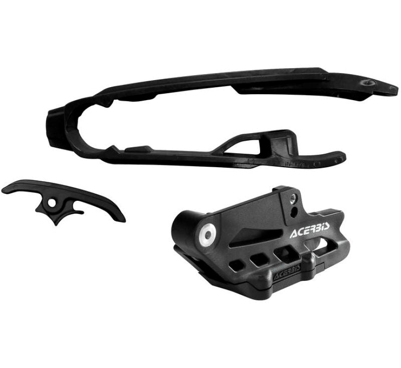 Acerbis 16-22 KTM 125-450 SX/SX-F/XC-F/ Husq 125-250/ 21-23 GasGas Chain Guide/Slider Kit - Black