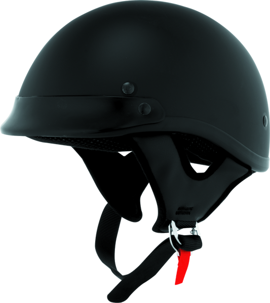 Skid Lids Traditional Helmet Flat Black - XL