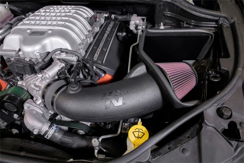 K&N 18-19 Jeep Grand Cherokee Trackhawk V8-6.2L F/I Aircharger Performance Intake