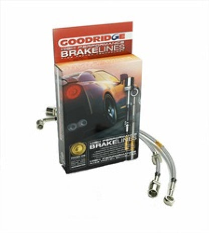 Goodridge 13-16 Honda Accord Stainless Steel Brake Lines