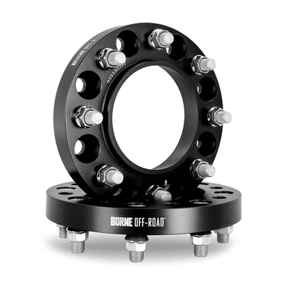 Mishimoto Borne Off-Road Wheel Spacers 8X165.1 121.3 45 M14 Blk