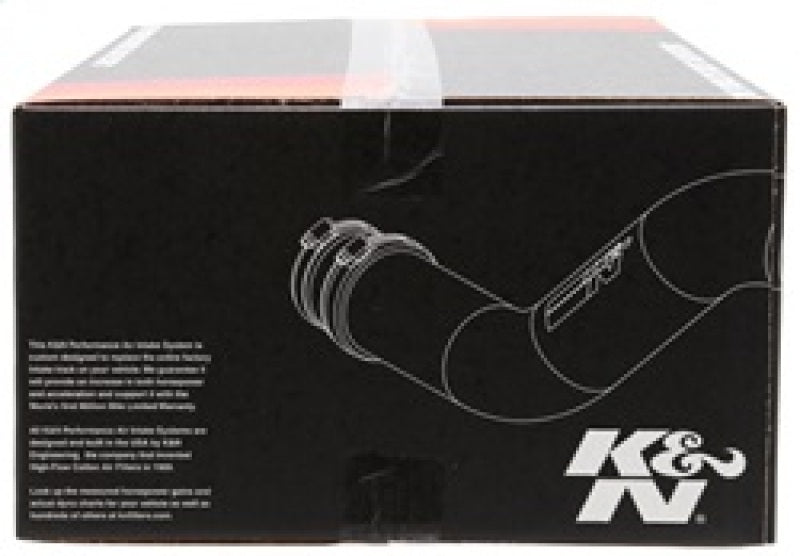 K&N 69 Series Performance Typhoon Intake Kit - Polished for 13-14 Lexus GS350 3.5L V6