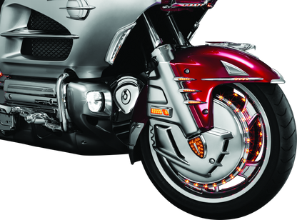 Kuryakyn Deco Eagle Fender Ornament 01-22 Honda GL1800 Chrome