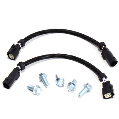 BBK 2015 Mustang GT V6 6-Pin Front O2 Sensor Wire Harness Extensions 12 (pair) And Bolt Kit