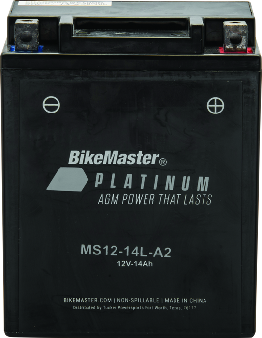 BikeMaster AGM Battery - MS12-14L-A2