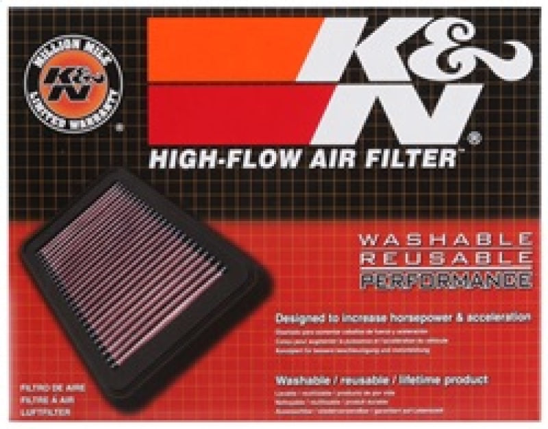 K&N 07-08 Honda Fit 1.5L-L4 Drop In Air Filter