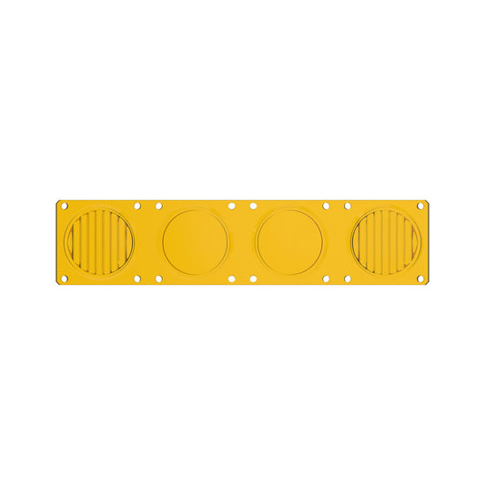 KC HiLiTES FLEX ERA LED Performance Yellow Combo Lens for Light Bars