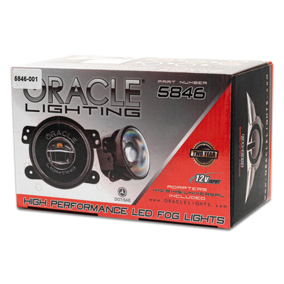 Oracle Jeep Wrangler JK/JL/JT High Performance W LED Fog Lights - White SEE WARRANTY