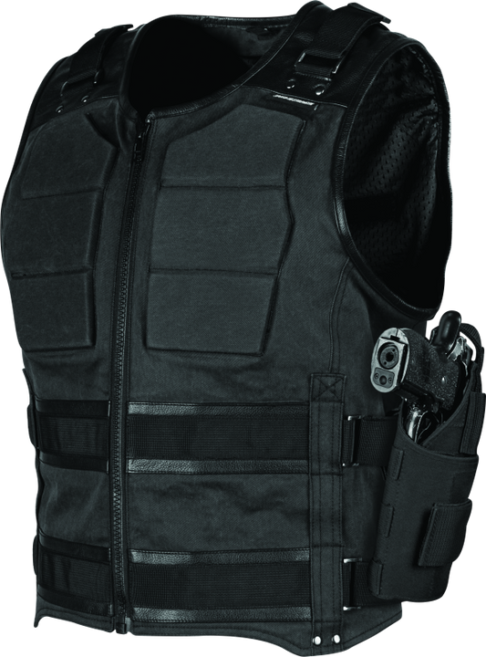 Speed and Strength True Grit Armored Vest Black - Large