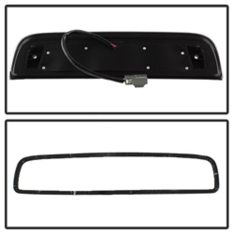 xTune 14-16 Chevrolet Silverado 1500 LED 3rd Brake Light - Black (BKL-CSIL14-LED-BK)