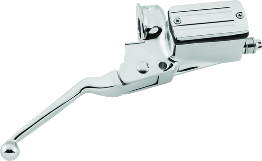 Bikers Choice L85-95 Sportster Big Twin Chrome Master Cylinder Single Disc Replaces H-D 45019-85