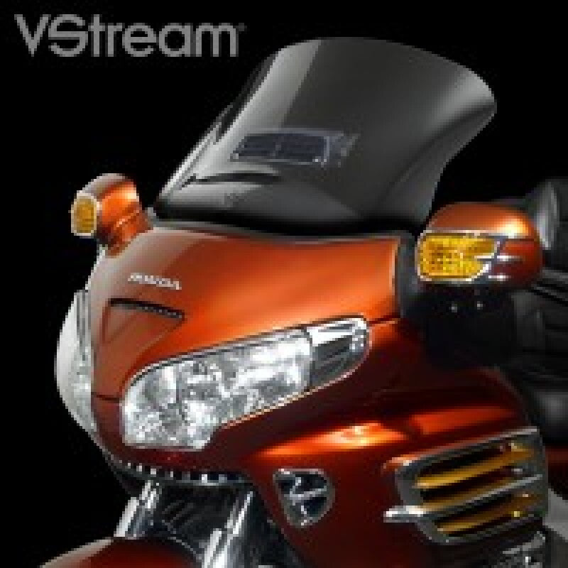 National Cycle 01-17 Honda GL1800/ABS-w/Vents- V Stream/ Wave Mid/Std. Windshield - Clear