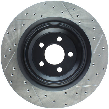 StopTech SportStop 06-09 Chrysler SRT-8 Rear Right Drilled & Slotted Rotor