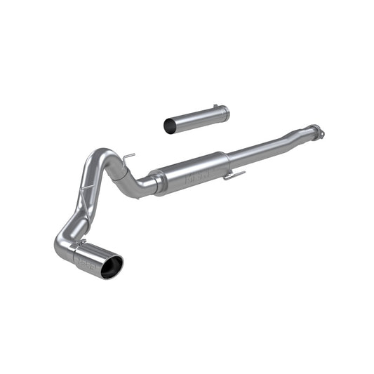 MBRP 2021+ Ford F150 2.7L/3.5L/5.0L 4in Aluminized Steel Cat-Back - RACE VERSION