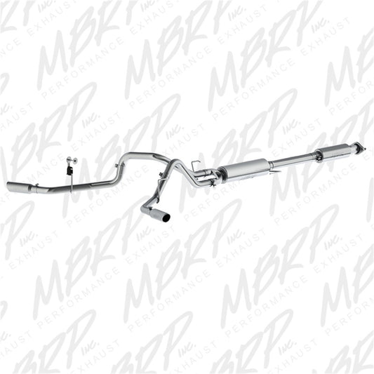 MBRP 2015 Ford F-150 5.0L 3in Cat Back Dual Split Side Exit T409 Exhaust System