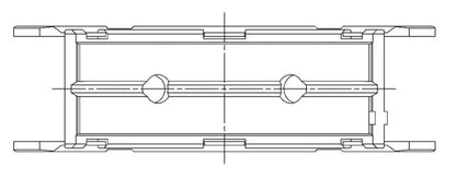 ACL BMW N54/N55/S55B30 3.0L Standard Size w/ Extra Oil Clearance Main Bearing Set