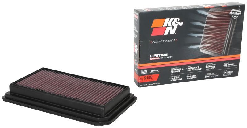 K&N 20-21 Cadillac CT5 V6 3.0L Replacement Air Filter