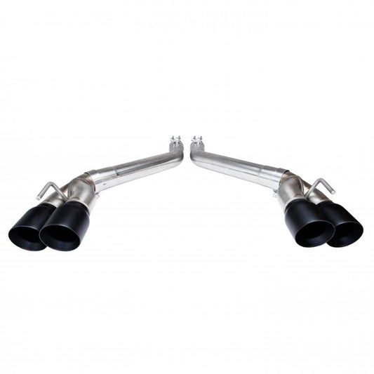 Kooks 2016 + Chevrolet Camaro SS LT1 3in Axle Back Muffler Delete Exhaust System w/ Black Quad Tips