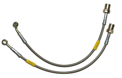 Goodridge 12-13 Honda Civic (Si Models) / 13 Acura ILX 2.4L Lrg Disc SS Brake Lines