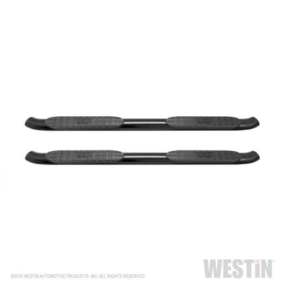 Westin 2015-2018 Ford F-150 SuperCrew PRO TRAXX 4 Oval Nerf Step Bars - Black