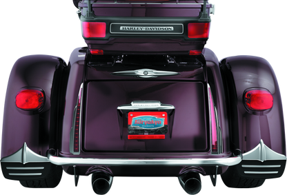 Kuryakyn Rear Mud Flaps For Trikes Chrome