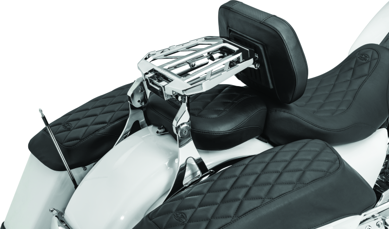 Kuryakyn Neo Driver & Passenger Backrest Chrome