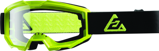 Answer Apex 1 Goggles Black/Hyper Acid - Youth