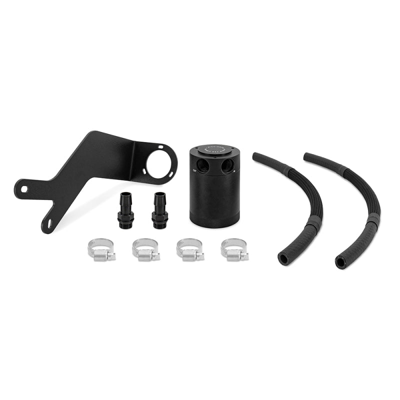 Mishimoto 2018 - 2020 Subaru Crosstrek Baffled Oil Catch Can Kit - Black