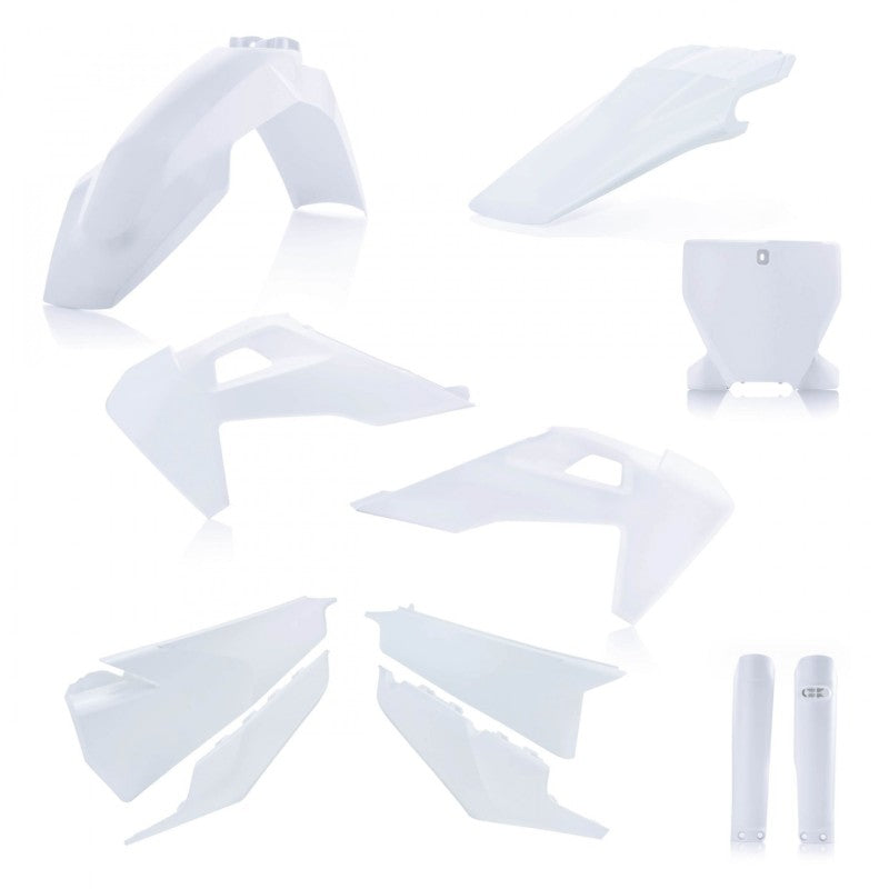 Acerbis 19-22 Husqvarna 125-450 TC/ FX/ FC/2019 TX300/ 20-22 TX300i Full Plastic Kit - 20 White