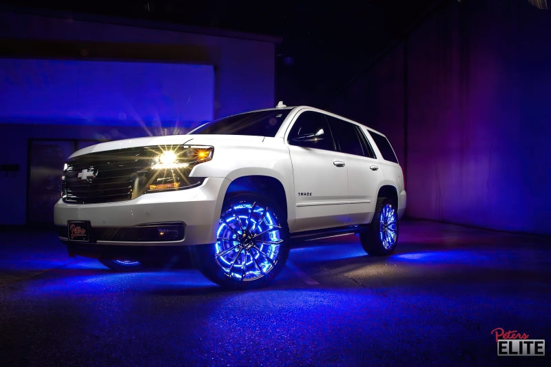 Oracle LED Illuminated Wheel Rings - ColorSHIFT No Remote - ColorSHIFT No Remote SEE WARRANTY