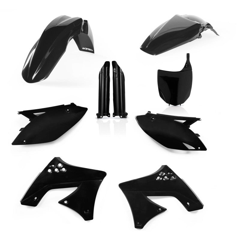 Acerbis 09-12 Kawasaki KX250F Full Plastic Kit - Black