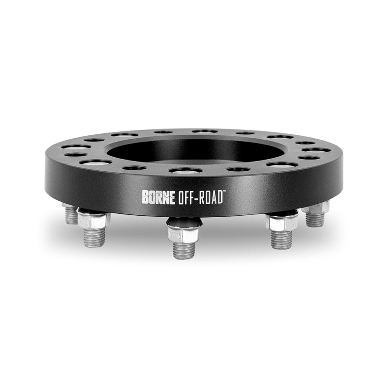 Mishimoto Borne Off-Road Wheel Spacers 8X165.1 121.3 38.1 M14 Blk