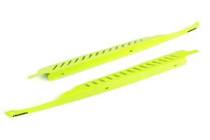 Perrin 11-14 Subaru WRX/STI Fender Shroud Set - Neon Yellow