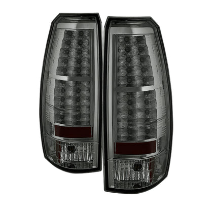 Spyder Chevy Avalanche 07-13 LED Tail Lights Smoke ALT-YD-CAV07-LED-SM