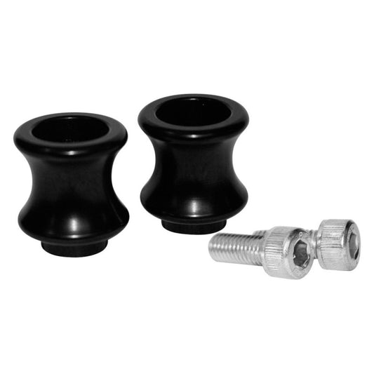 Vortex Racing Swingarm Slider Spools 8mm- Black