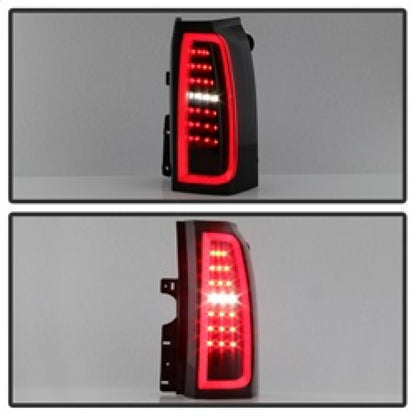 Spyder Chevy Tahoe / Suburban 15-17 LED Tail Lights - Black Smoke (ALT-YD-CTA15-LED-BSM)