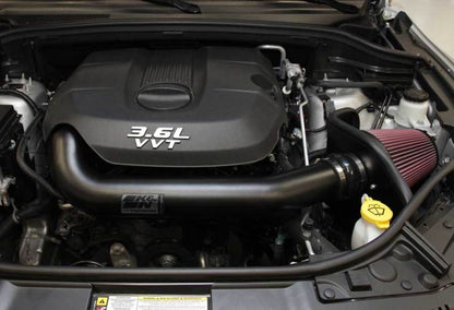 K&N High Flow Performance Intake Kit 11 Jeep Grand Cherokee 3.6L V6 / 11 Dodge Durango 3.6L V6