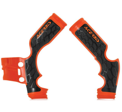 Acerbis 14-23 KTM SX65/ TC65/ MC65 Frame Guard X Grip - 16 Orange/Black