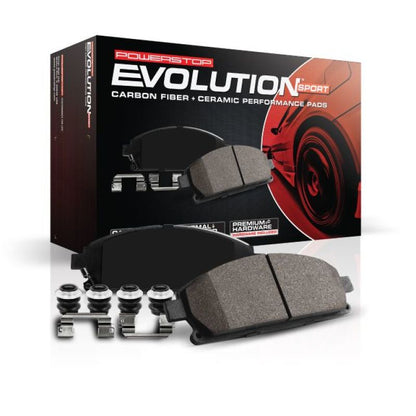 Power Stop 10-19 Lexus GX460 Rear Z23 Evolution Sport Brake Pads w/Hardware