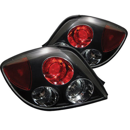 Spyder Hyundai Tiburon 03-05 Euro Style Tail Lights Black ALT-YD-HYT03-BK