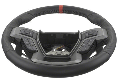 Ford Racing 2015-2017 F-150 Raptor Performance Steering Wheel Kit - Red Sightline