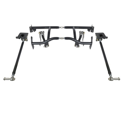 Ridetech 70-81 GM F-Body Bolt-On 4-Link with Double Adj. Bars, R-Joints, Cradle, and Other Hardware