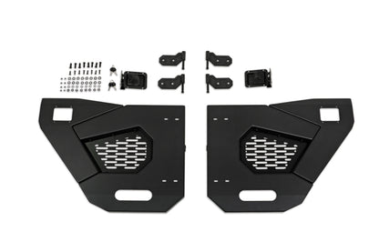 DV8 Offroad 18-22 Jeep Wrangler JL/JT Spec Series Half Doors - Rear Set