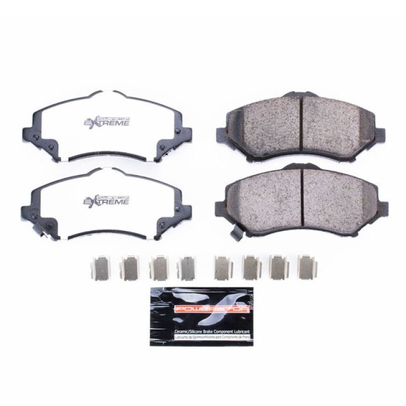 Power Stop 07-18 Jeep Wrangler Front Z36 Truck & Tow Brake Pads w/Hardware