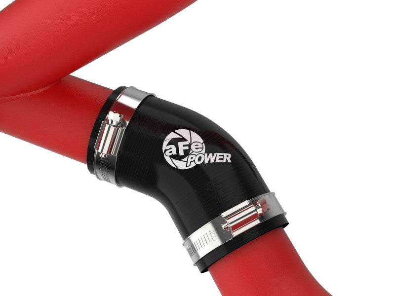 aFe BladeRunner 2 1/4in Intercooler Hot Side Charge Pipe 22-23 Ford Explorer V6-3.0L (tt) - Red