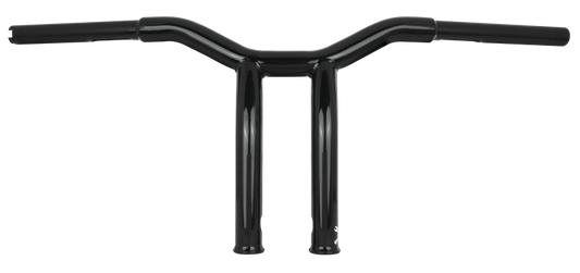 Burly Brand Dominator Raked Bar 10in - Matte Black