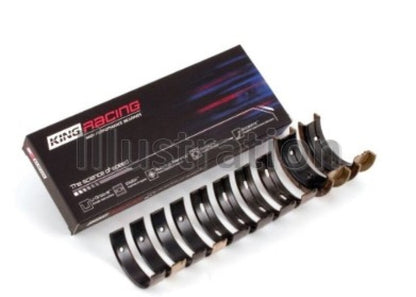 King Mitsubishi 4G63/4G64 6 Bolt 1st Gen DSM (Size STDX) Performance Main Bearing Set