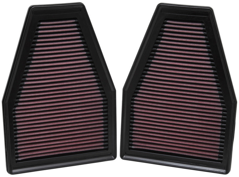 K&N Replacement Air Filter 12-13 Porsche 911 3.4L / 12 911 3.8L / 13 911 3.6L / 13 911 Carrera 3.8L